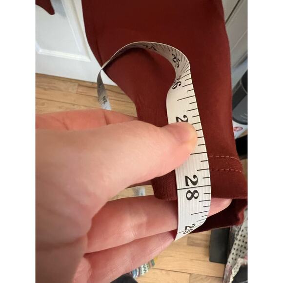 NWT Alexander Jordan Tummy Control Secretly Slimming Leggings Red Women's L - Picture 11 of 13